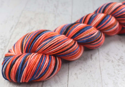 SUCCULENT PANEL: Organic Merino - DK Weight - Hand dyed variegated yarn