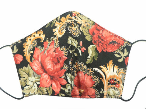 ROSE GARDEN - Handmade zipper bag