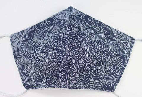 BATIK BLU - Handmade zipper bag