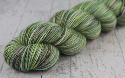 STARGAZING AT CHARLIE DOME: SW Merino-Silk - Sport weight - Hand-dyed Variegated yarn