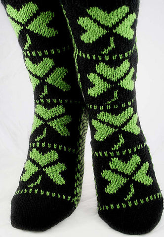 KNITTING PATTERN for Tango Swerve Socks -  Charted Colorwork & Non-Colorwork Sock pattern - digital download