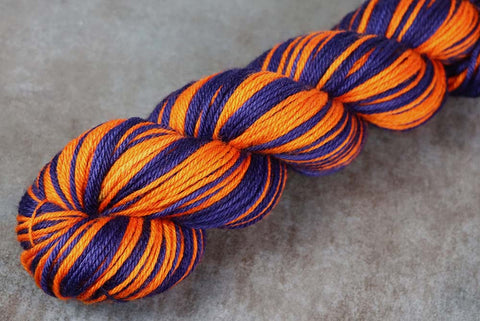 BAAD ROMANCE: SW Merino/Nylon - Hand dyed variegated sock yarn - tight twist