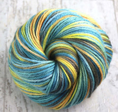 BUSAN BEAUTY: Organic Merino - DK Weight - Hand dyed variegated yarn