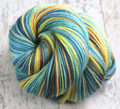 BUSAN BEAUTY: Organic Merino - DK Weight - Hand dyed variegated yarn