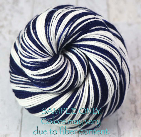 Black Orange: Self Striping Yarn - Dyed to Order - Sports Team / Baltimore, Cincinnati, San Francisco