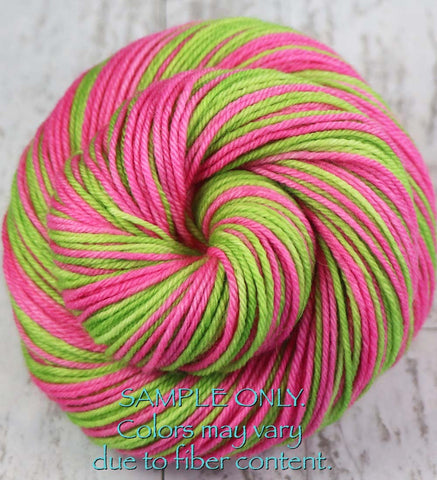 Black Orange: Self Striping Yarn - Dyed to Order - Sports Team / Baltimore, Cincinnati, San Francisco