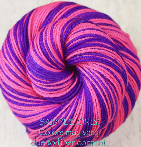 Black Orange: Self Striping Yarn - Dyed to Order - Sports Team / Baltimore, Cincinnati, San Francisco