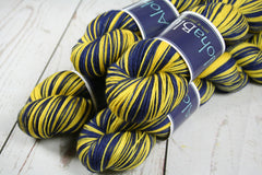 Blue Maize: Self Striping Yarn - Dyed to Order - Sports Team / MICHIGAN