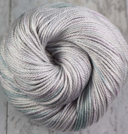 MISTY CLOUDS: Pima Cotton - DK Weight - Variegated Hand dyed yarn