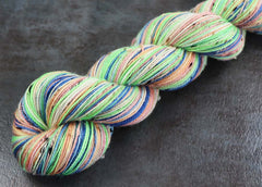 NORTHERN LIGHTS YURT: SW Merino Wool/Donegal Tweed - Variegated sock yarn