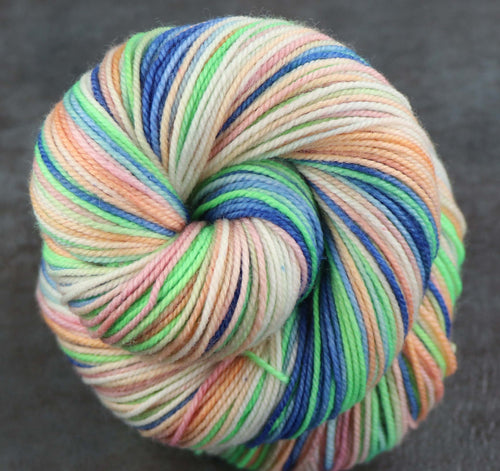 NORTHERN LIGHTS YURT: SW Merino-Nylon - Sport weight - Hand-dyed Variegated yarn