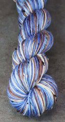 OUTRIGGER RUN: SW Merino Wool/Donegal Tweed - Hand dyed variegated DK yarn
