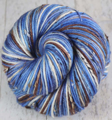 OUTRIGGER RUN: SW Merino Wool/Donegal Tweed - Hand dyed variegated DK yarn