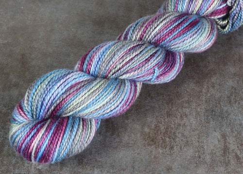 POISON DART FROG: Merino / Silk - Worsted - Hand dyed Variegated Yarn