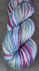 POISON DART FROG: Merino / Silk - Worsted - Hand dyed Variegated Yarn