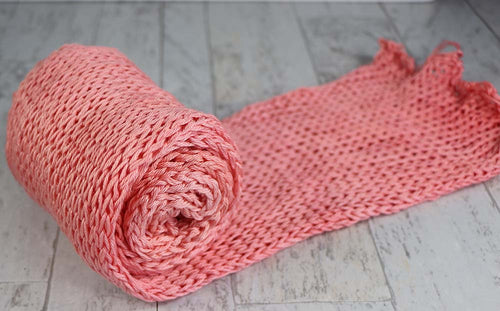 PRETTY IN PINK: Pima Cotton - Hand Dyed - Double knit sock blank