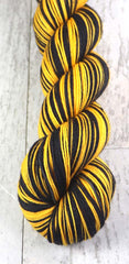 BLACK GOLD: SW Merino/Nylon - Hand-dyed Self-Stripe Sock Yarn - PITTSBURGH