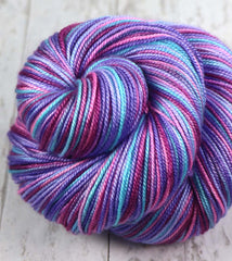 TEAPOT STILL LIFE: SW Merino Silk - Sport weight - Hand-dyed Variegated yarn