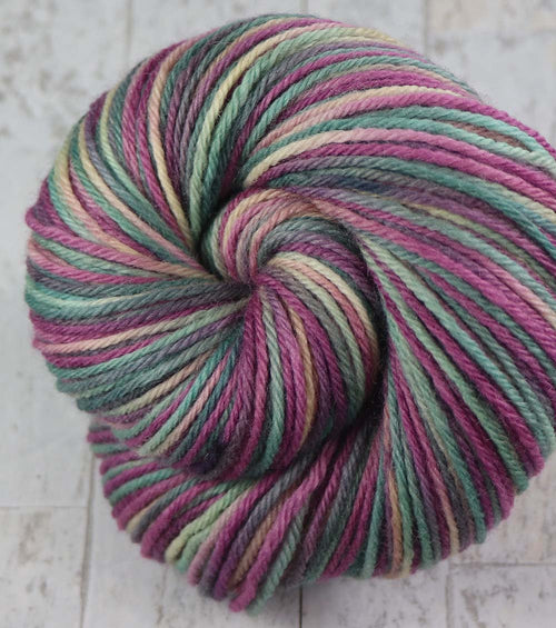 VINTAGE CHRISTMAS: Organic Merino - DK Weight - Hand dyed variegated yarn