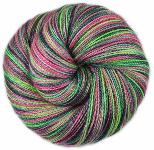 AHI POKE: Superfine Merino Silk - Hand dyed variegated lace yarn