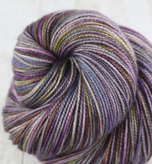 BAAD ROMANCE: SW Merino/Nylon - Hand dyed variegated sock yarn - tight twist