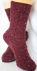KNITTING PATTERN for BoardGame Socks - Charted Sock pattern digital download