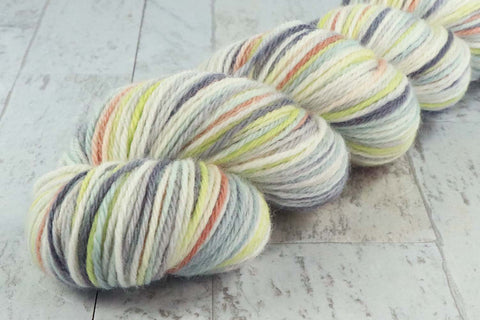 FALKLAND ISLANDS PENGUINS: SW Merino/Nylon - Hand dyed variegated sock yarn - tight twist