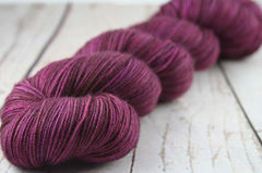 FERROAXINITE MINERAL: SW Merino / Yak / Nylon - Hand dyed tonal sock yarn