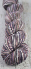 HAUNTED HOLLOWS: Merino / Silk / Stellina Sparkle - Hand-dyed Variegated DK Weight Yarn