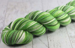 HAWAIIAN MIST: SW Merino/Nylon - Hand dyed variegated sock yarn - tight twist
