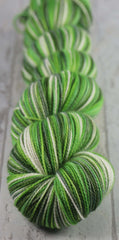 HAWAIIAN MIST: SW Merino/Nylon - Hand dyed variegated sock yarn - tight twist
