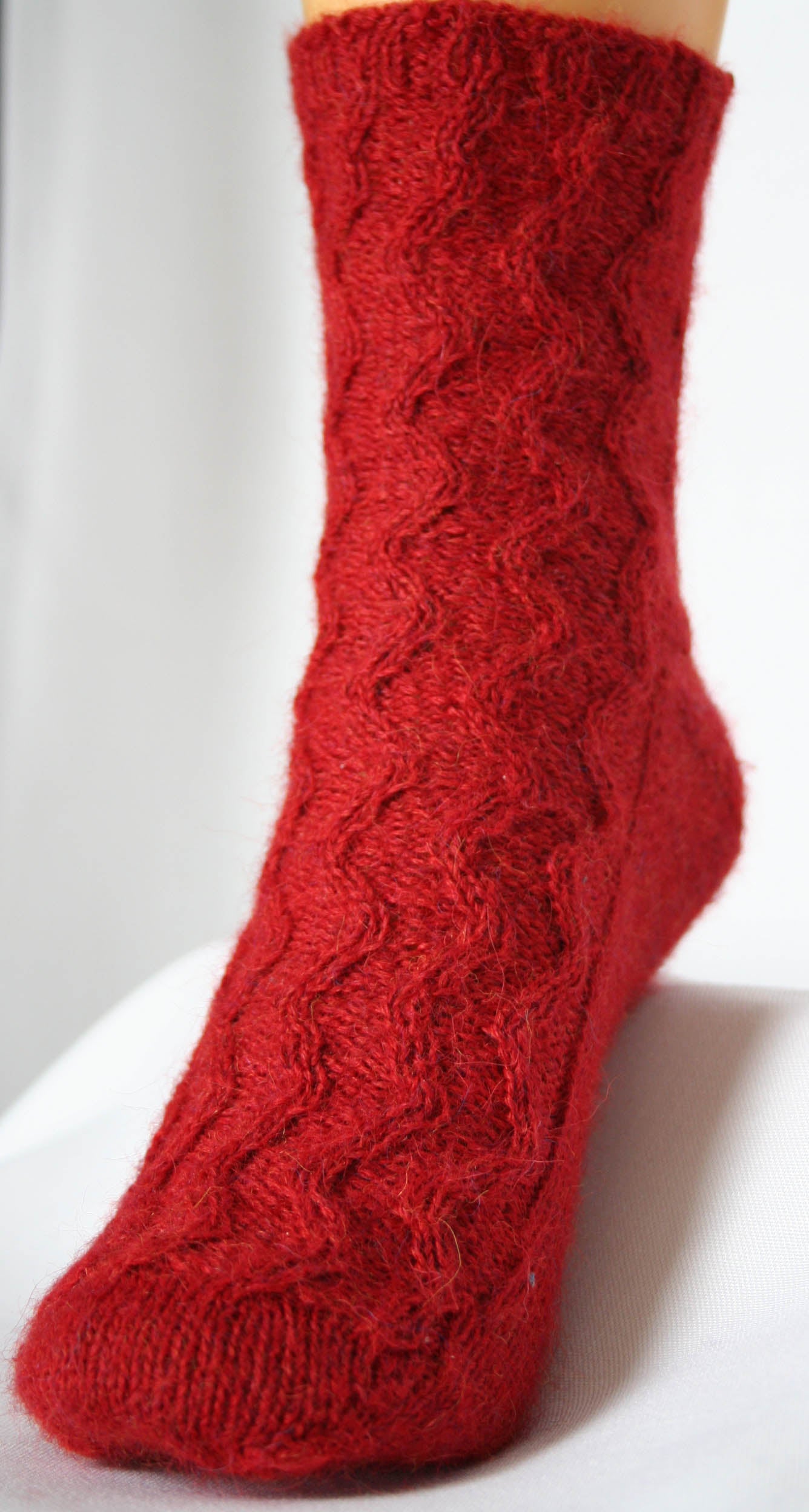 KNITTING PATTERN for Tango Swerve Socks -  Charted Colorwork & Non-Colorwork Sock pattern - digital download
