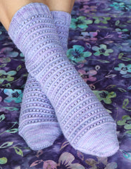 KNITTING PATTERN for West Maui Mountain Socks - Charted Sock pattern digital download