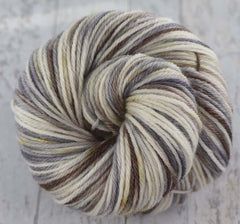 LION MONUMENT IN WINTER: Organic Merino - DK Weight - Hand dyed variegated yarn