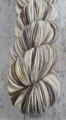 LION MONUMENT IN WINTER: Organic Merino - DK Weight - Hand dyed variegated yarn