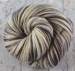 LION MONUMENT IN WINTER: Organic Merino - DK Weight - Hand dyed variegated yarn