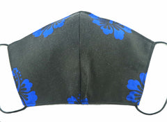 MASK: Blue Hibiscus - Large