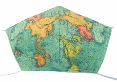 MASK: Teal World Map #6 - Medium