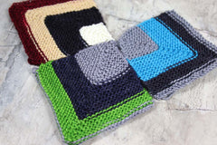 MENEHUNE MINI SKEINS "Self-Stripe Set": 10x-10gram Hand-dyed Sock yarn - Center pull balls