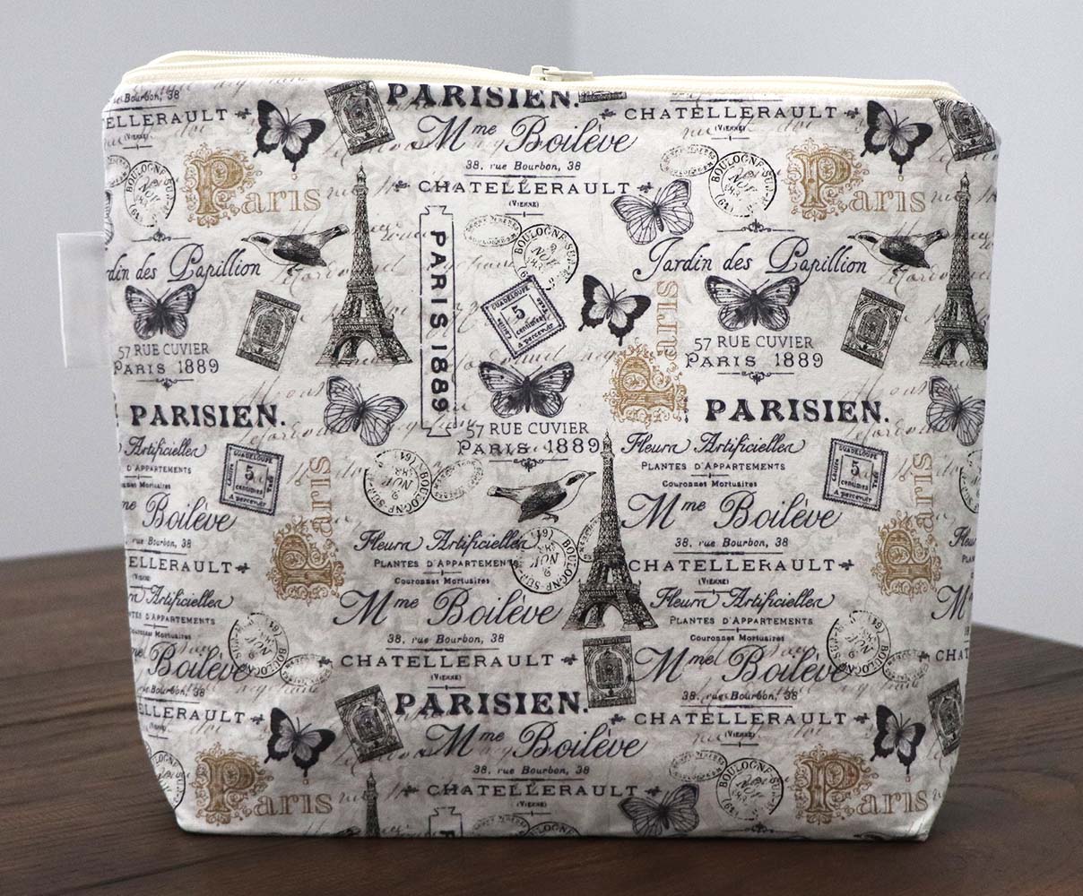 PARIS - Handmade zipper bag
