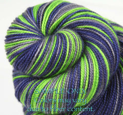 Blue Green Gray: Self Striping Yarn - Dyed to Order - Sports Team / Seattle