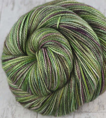 SUCCULENT PANEL: SW Merino / Nylon - Hand dyed variegated sock yarn - tight twist