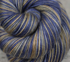 SUNSET SEA ALASKA: SW Merino / Cashmere / Nylon Sock Yarn - Hand dyed Variegated yarn
