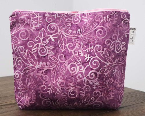 SWIRLING JAM - Handmade zipper bag