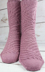 KNITTING PATTERN for Vertigo Blinds Socks - Charted Sock pattern digital download