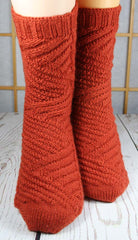 KNITTING PATTERN for Vertigo Blinds Socks - Charted Sock pattern digital download