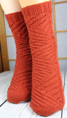 KNITTING PATTERN for Vertigo Blinds Socks - Charted Sock pattern digital download