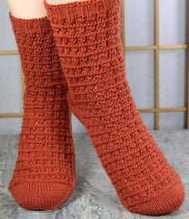 KNITTING PATTERN for West Maui Mountain Socks - Charted Sock pattern digital download