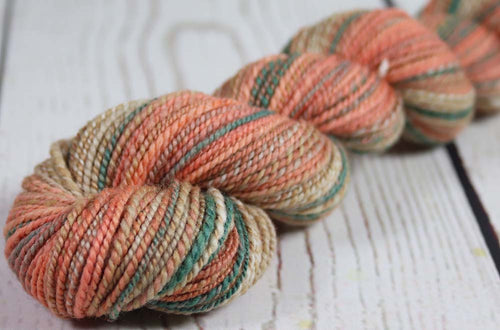 WINTER AT BRYCE CANYON - Hand dyed, hand spun DK yarn