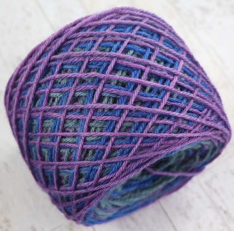 SUCCULENT PANEL: SW Merino-Nylon - Sport weight - Hand-dyed Variegated yarn